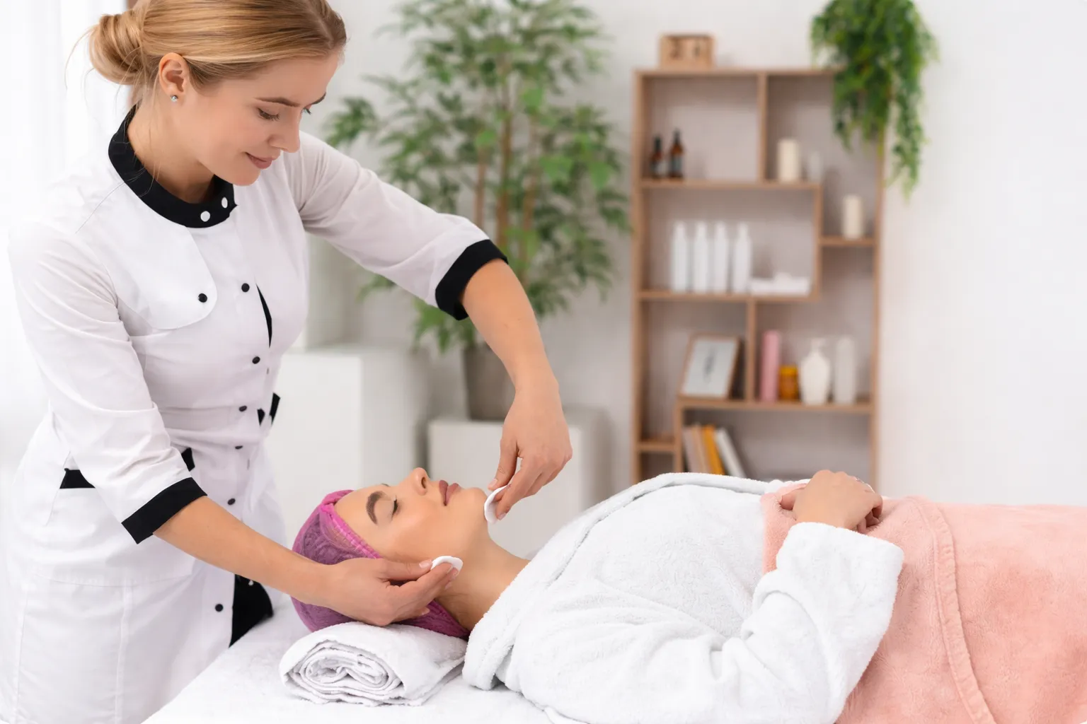 Med spa aesthetic care consultation