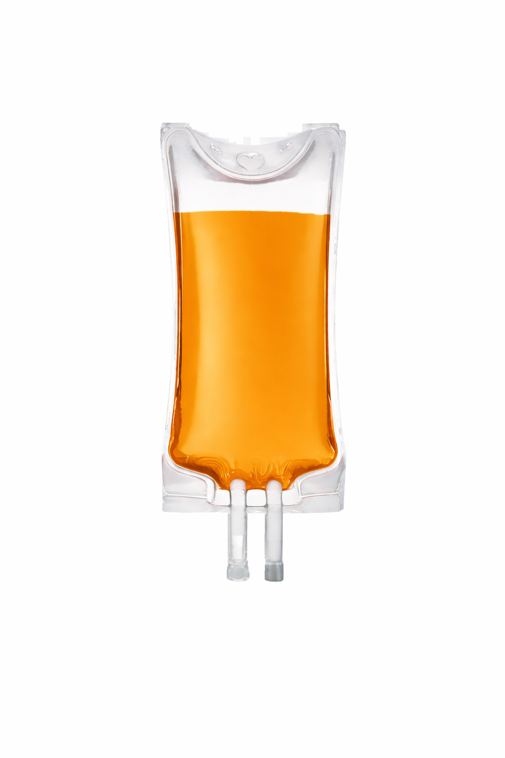 Golden amber IV therapy bag