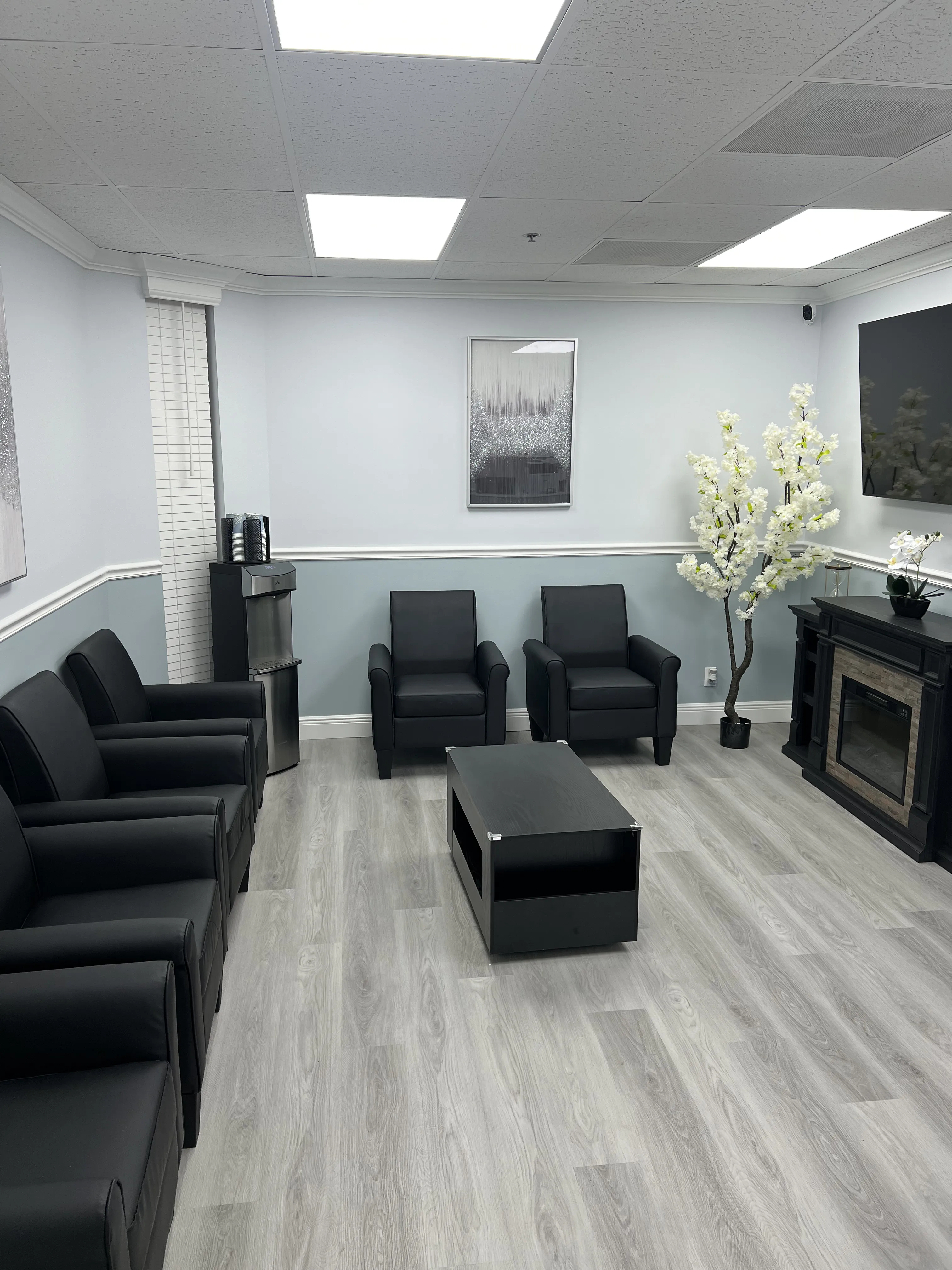 West Palm Beach waiting area